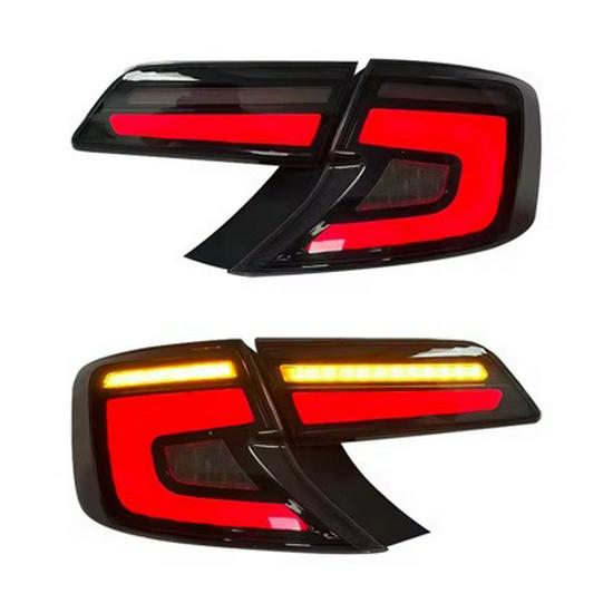 LED Taillight Upgrade for 2012-2014 US-Spec Camry: Includes Daytime Running Lights, Brake Lights & Sequential Turn Signals.