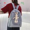 New Style Backpack for Women and Men Korean Version Harajuku Versatile Casual Backpack for Middle and High School Students