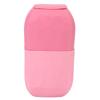 Ice Roller Comfortable Hand Feeling Removing Puffiness DIY Skin Care Reusable Silicone Face Ice Massager for HomePink