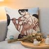 Cushion Cover  Linen  SkinFriendly Soft Decorative Case For Sofa Home Decor Korea Anime LLookism Pillow cover