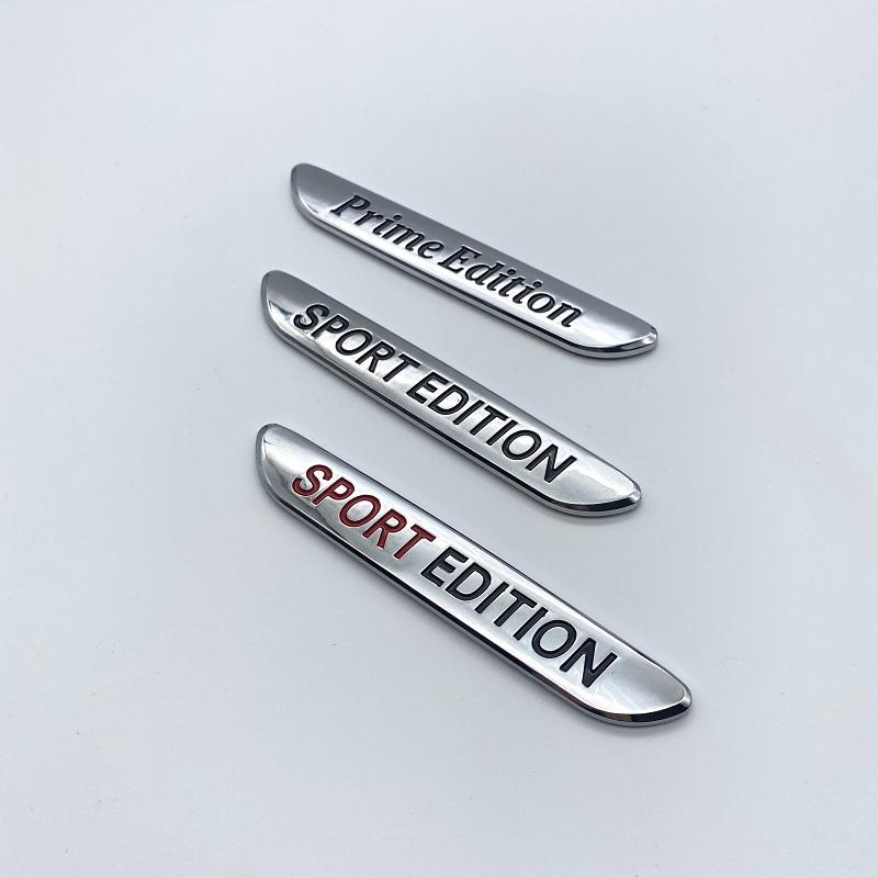 SPORT EDITION NIGHT EDITION Prime Edition Blade Top ABS Emblem for Mercedes Benz Car Fender Side Badge Logo Sticker Glossy Black BH1