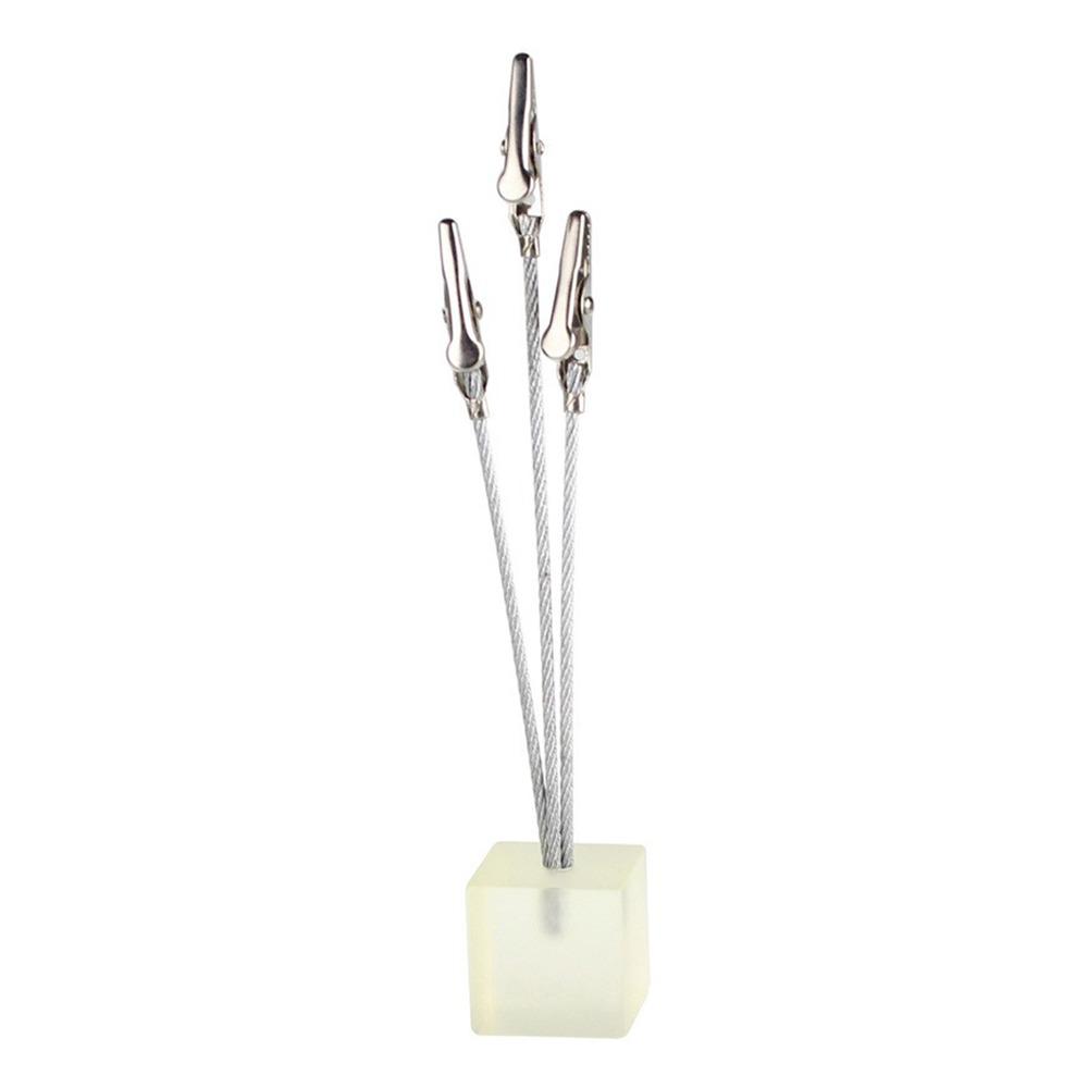 

5PCS Multifunction Alligator Clip Flexible Hose Desktop Notes Clamp Birthday Wedding Party 02