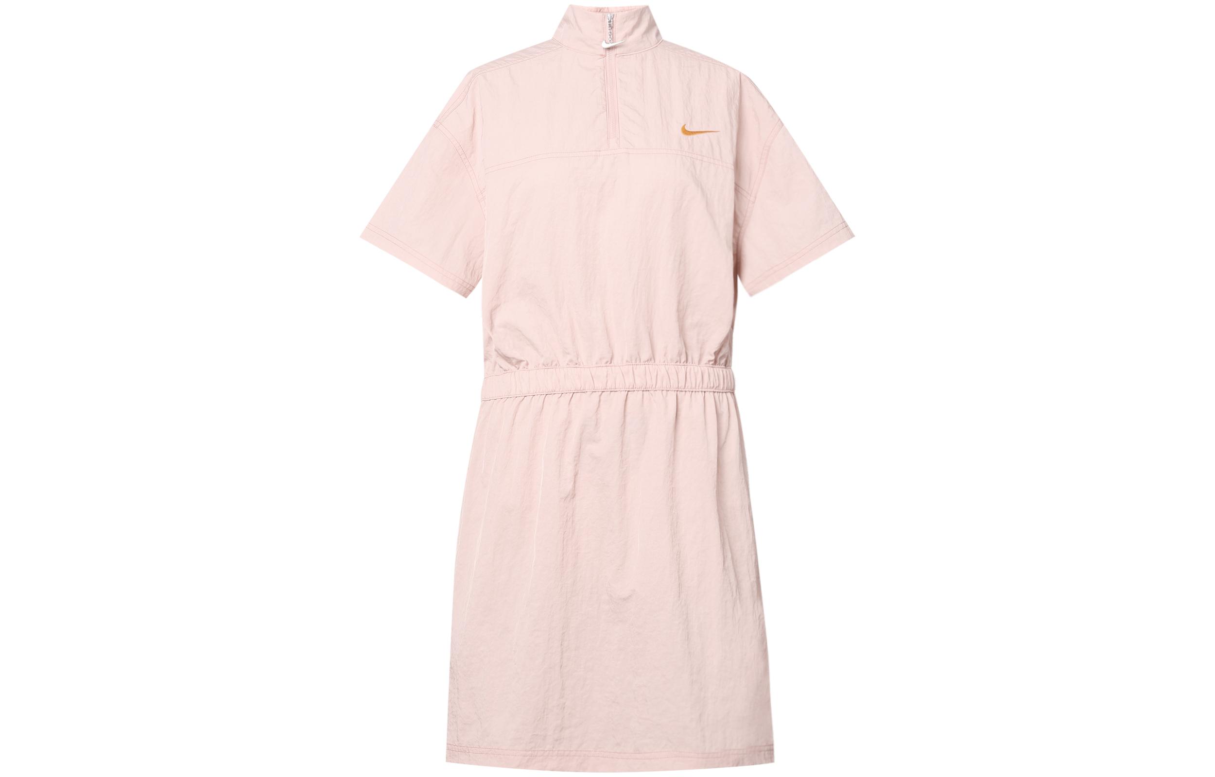 

Nike Short Sleeved Dress Women s Pink DM6198-601 XL