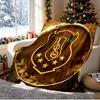 Iota Phi Theta Pattern Blanket for Home Decoration, Bed, Sofa, Car Travel, Camping, Suitable for All Seasons, Birthday Christmas Gift