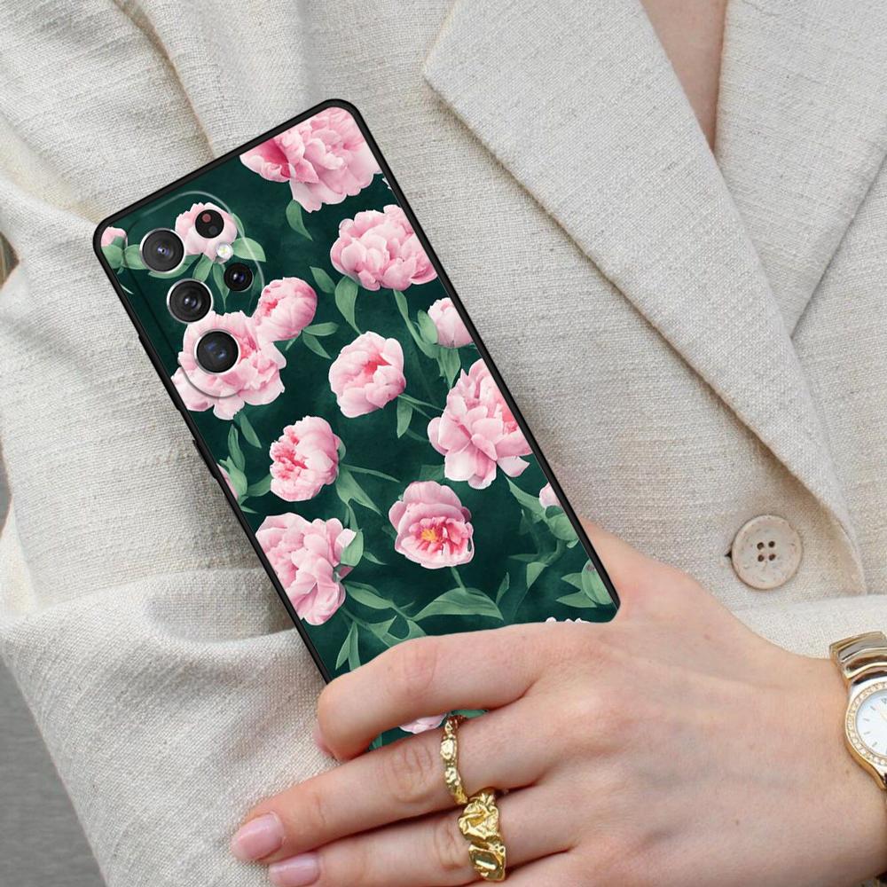 Various Flowers Cell Phone Case for Samsung Galaxy S26 Ultra S25 S24 S23 S22 S21 S20 Note10 Cover