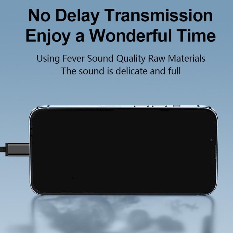 Quality Replacement Cable TYPE C to 2.5mm Cable for H1707 HE400i HE400S Headphones Wire Enjoy Clear Sound DAC Chip