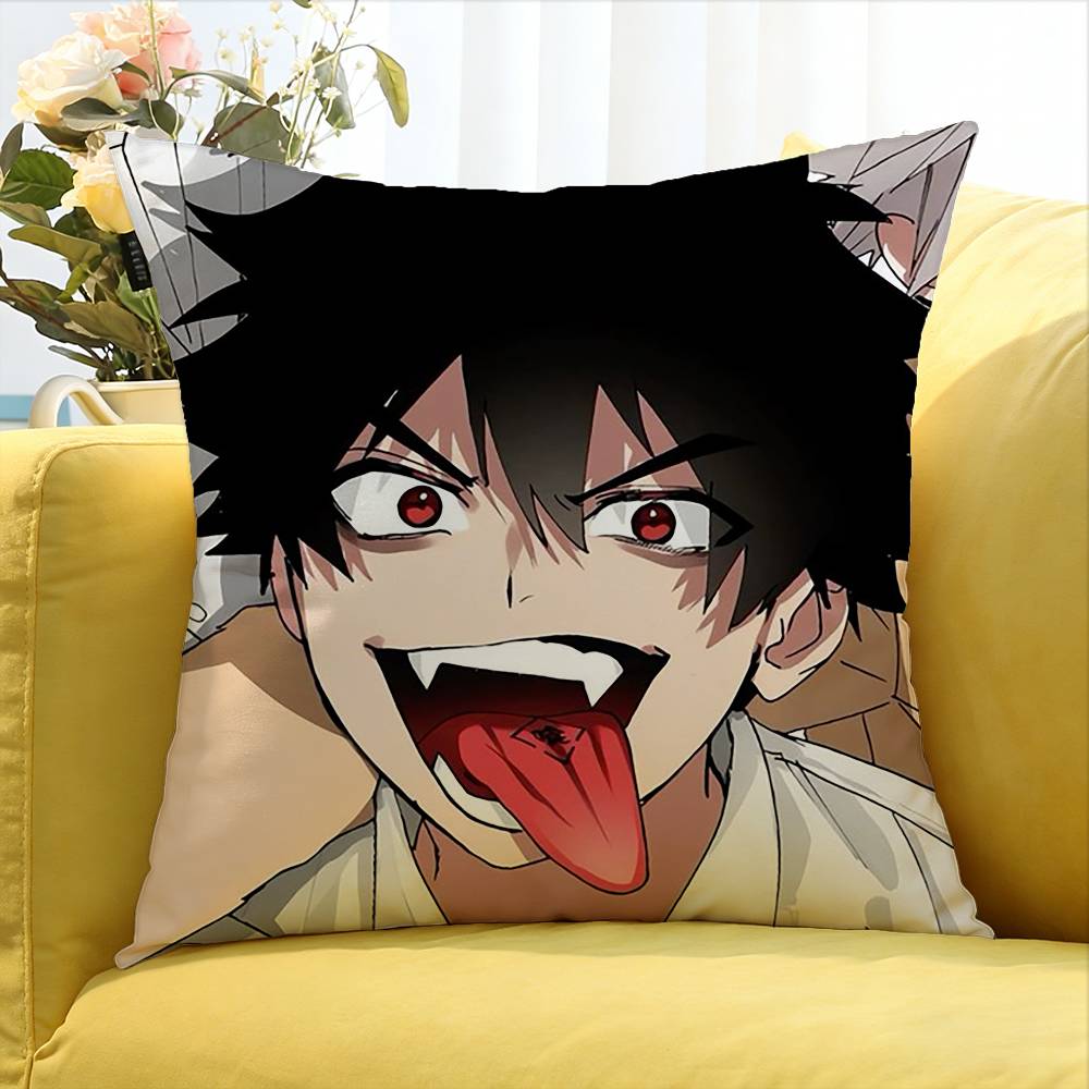 P-Phantom Mogari B-Busters Various Sizes Square Pillow Case For Car Home Bedchamber Decor