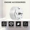 -500 TB-12560 DC 1.5 - 12 V 2700 U / MIN Idling speed 32 mm diameter DC motor silver