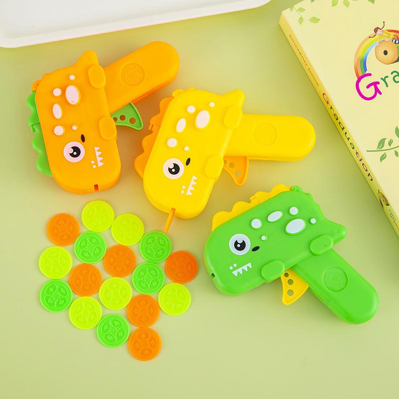 Nostalgic Dinosaur Flying Saucer Parent-Child Soft Bullet Toy Gun