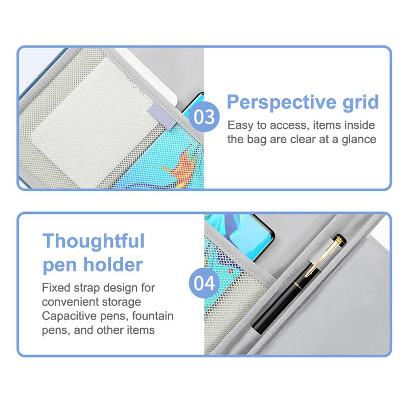 Tablet Storage Bag Tablet Pc Shockproof Cover Case Ultra Slim Waterproof Anti Slip Laptop Tablet Bag 10.9/12.9 Inch