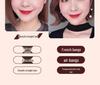 Dual-Use Mini Curl & Straighten Iron for Bangs with Portable Straightening Plate
