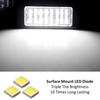White 18-SMD Full LED License Plate Lamp Kit For 24+ Acura ZDX Honda Prologue EV