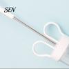 Handheld Cream Dispenser Cake Decorating Kit, Cupcake Icing Piping Tool with 6 Stainless Steel Nozzles, Clear Home Baking Equipment Set for