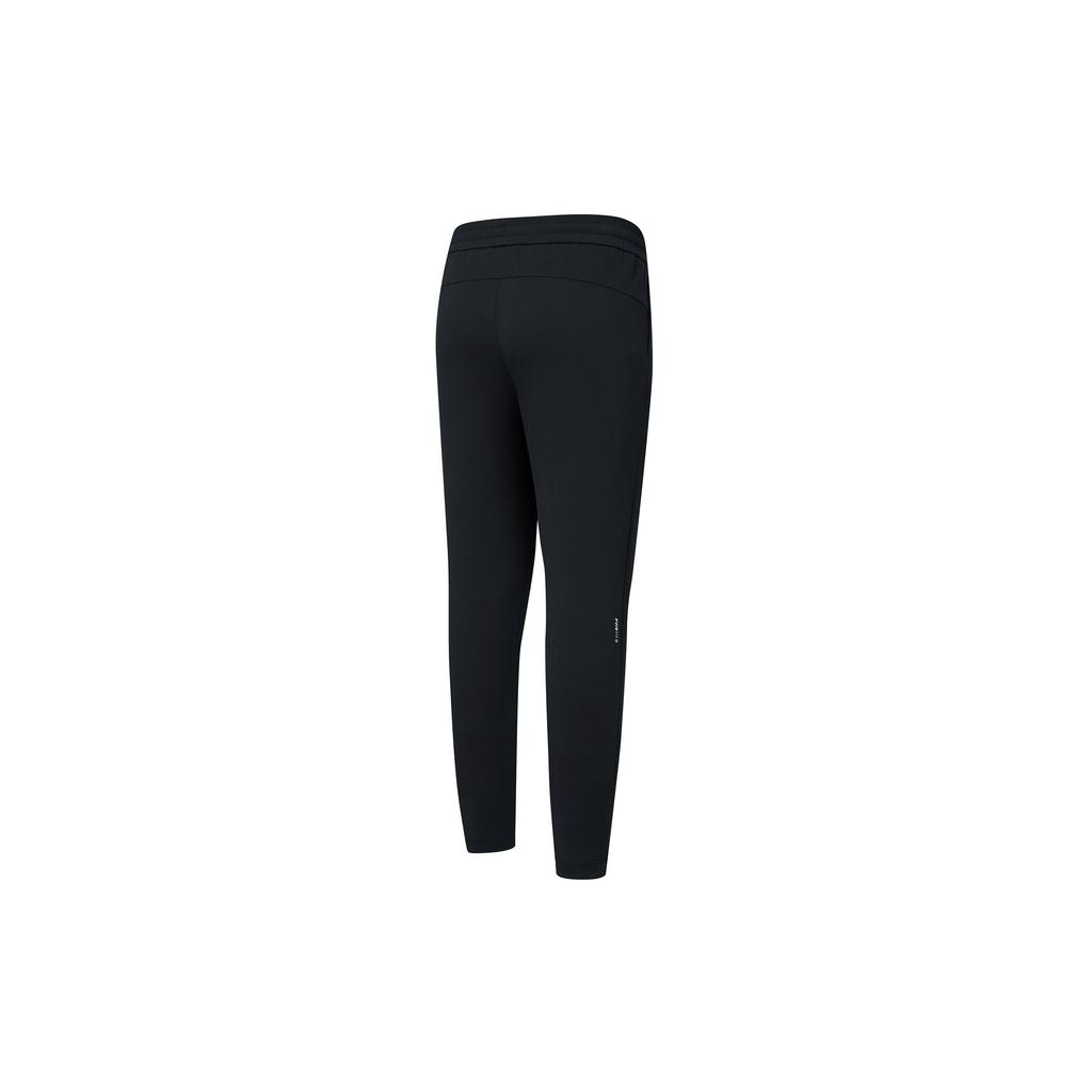 SAUCONY Solid Color Mid-Rise Straight-Leg Sports Pants Women Pants Black SC1220037B-BK01