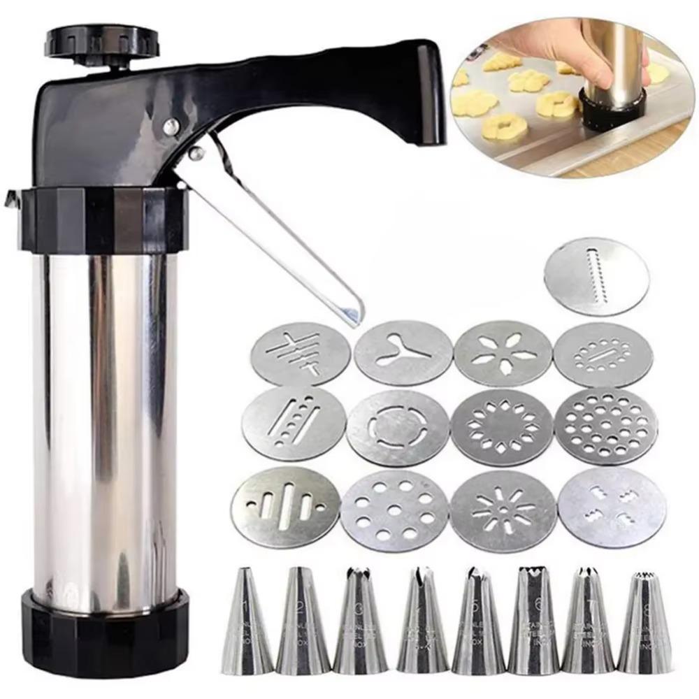 DIY Cookie Making Machine Manual Operation Biscuit Tools Set Cookie Press Kit  Cake Decoration