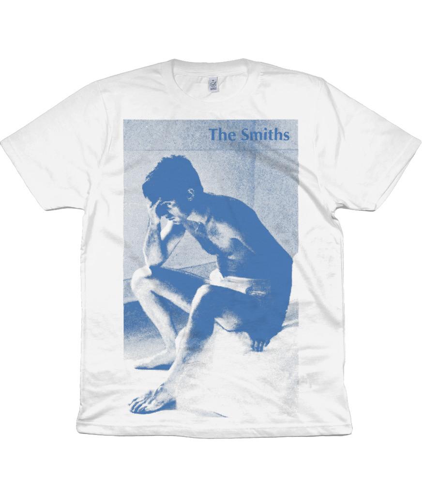 The Smiths - William, It Was Really Nothing - Promo -1984 -Blue- Organic T Shirt Mens Womens Tees Top