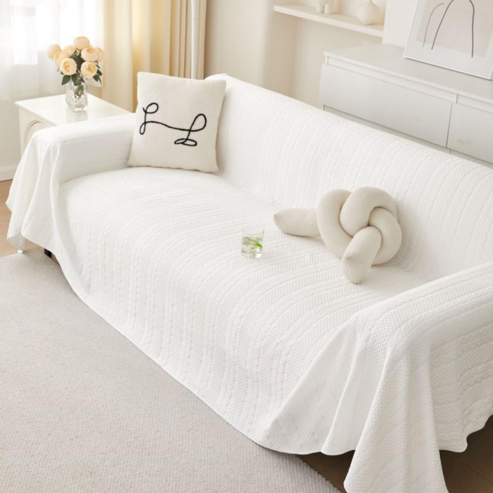 Cool Feeling Houndstooth Sofa Cover Mat Throw Blankets Living Room  Summer Camping Picnic Blanket Cover