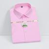 Men's new short sleeve shirt bamboo fiber casual non-ironing spring and summer shirt top high quality slim dress
