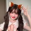 Čelenka s liščími uchy pro ženy Plyšová chlupatá zvířecí uši Obruč do vlasů Cosplay Kostýmový doplněk Pro Halloweenovou párty Anime & Denní 2026