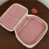 Large Capacity Strawberry Makeup Bag Multifunctional Coin Purse Cute Cosmetic Bag Zipper Pencil Case Toiletry Bag Women