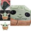 Star Wars Peluche Zaino Scolastico per Bambini Giocattolo Baby Yoda Borsa da Viaggio Bambola Bambino Leggero e Grande Capacità per Tutte le Occasioni