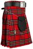 Męski szkocki kilt Royal Stewart Tartan Tradycyjny strój górski Impreza Ślub