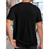European Sizes [Batman Classic Graphic T-Shirt] 1pc Men's Justice League Batman Classic Graphic T-Shirt