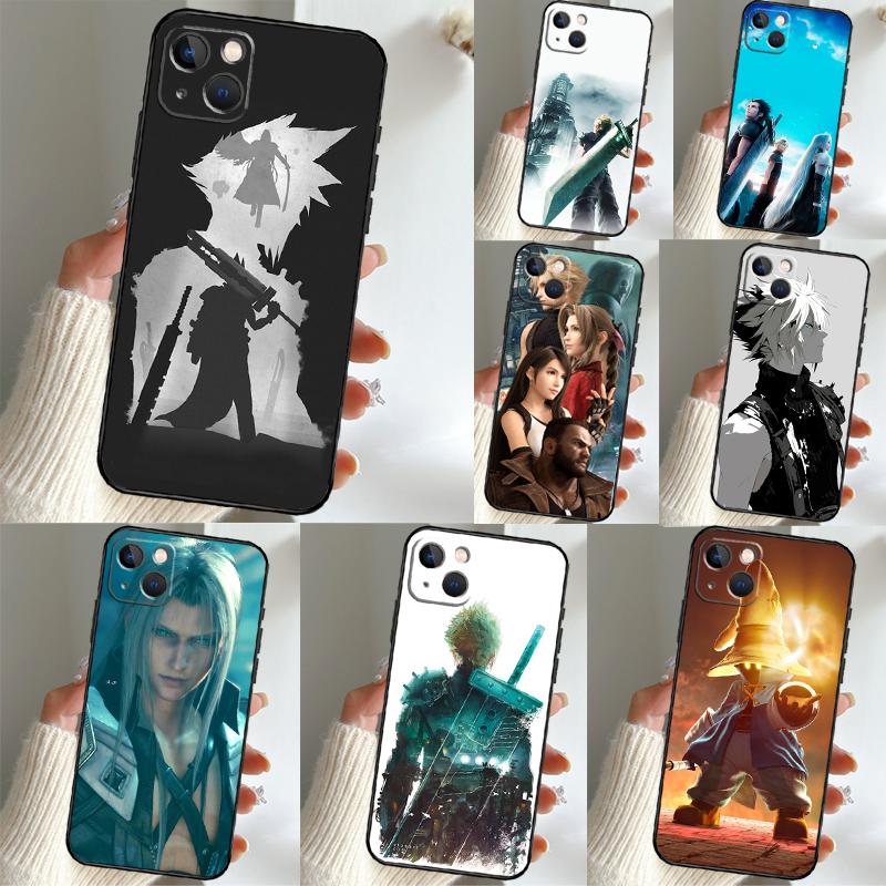 Final Fantasy Phone Case For Xiaomi Redmi Note 14 12 11 9 10 13 15 Pro Plus 12C 10C 13C 14C 15C Cover