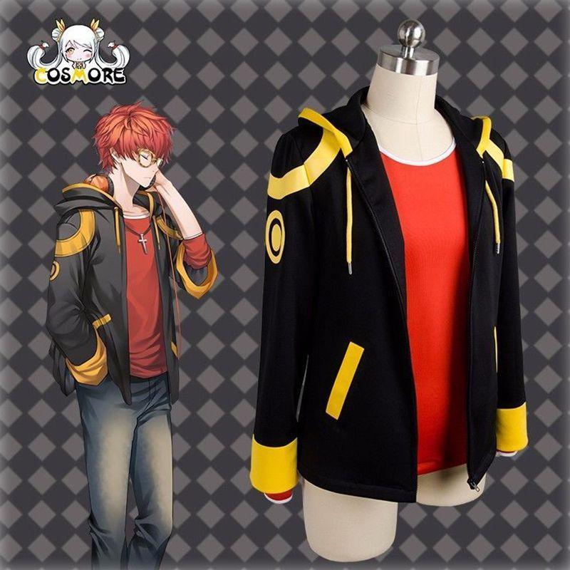 Mystic Messenger 707 Luciel Choi Saeyoung Hoodie Jacket Sweater Costume**