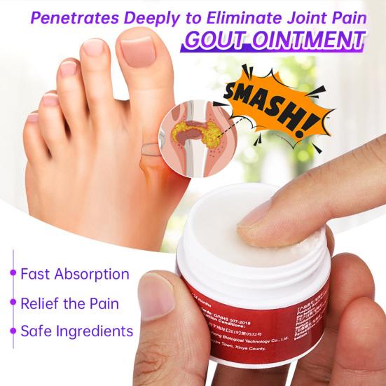 10g Gout Medical Ointment Pain Relief Bone Hyperplasia Healthcare Artritis Finger Bunion Analgesic Cream
