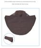 Men's Wide Brim Sun Hat with Face and Neck Protection for Outdoor Activities