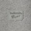 ONITSUKA TIGER Logo Ss Tee Solid Color Round Neck Short Sleeve T-Shirt Unisex Tops Light-Gray 2183B604-020