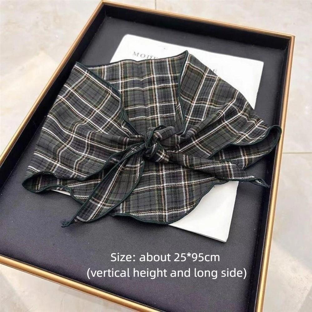 Simple Triangular Scarf Thermal Neck Warmer New Headscarf  for Women's Accessories