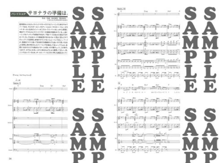 Band Score  Guitar Accompaniment "Girlfriend Loves Lies Too Much"