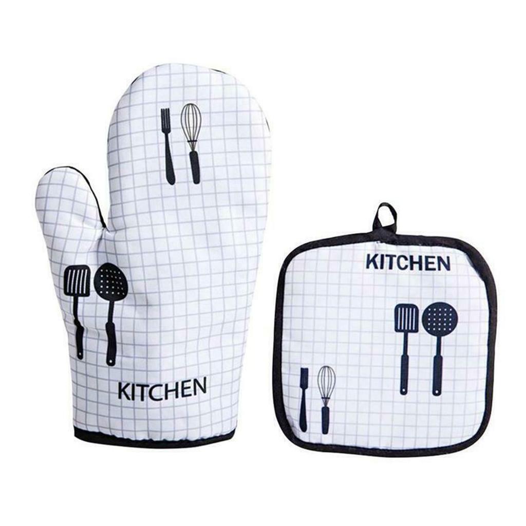 High Heat Resistant Oven Gloves And Potholders Easy To Clean And Reserve Perfect For Kitchen Daily Use
