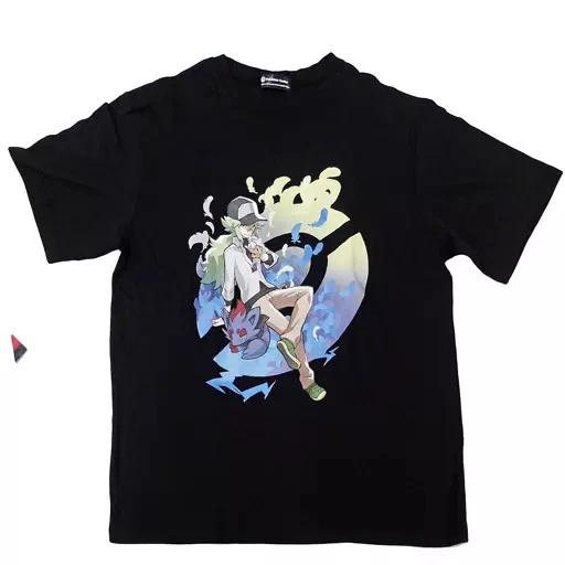 Pokemon Pokemon Center T T-Shirt Collection Trainers Male Black Cotton Vol 2 L