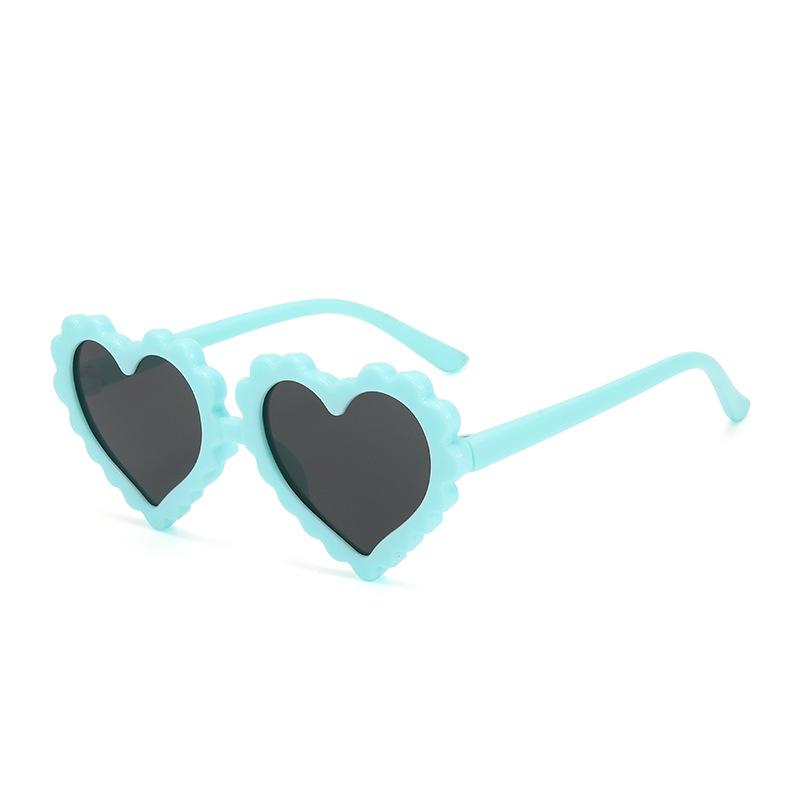 Korean-Style Heart-Shaped Baby Sunglasses: Versatile Sun Protection for Boys and Girls