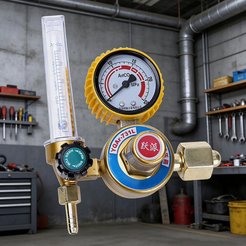 Professional Argon Gas Flows Meter With Corrosion Resistant Metal Construction For Stable performances Argon Regulator