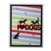 I Love Dogs Frame Metal Silvery Stencil Embossing Cutting Dies For Diy Scrapbooking Paper Album Cards Making
