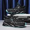 Autumn Men's New Casual Sports Shoes Men's Flying Shock Reduction Ultra -light Running Shoes