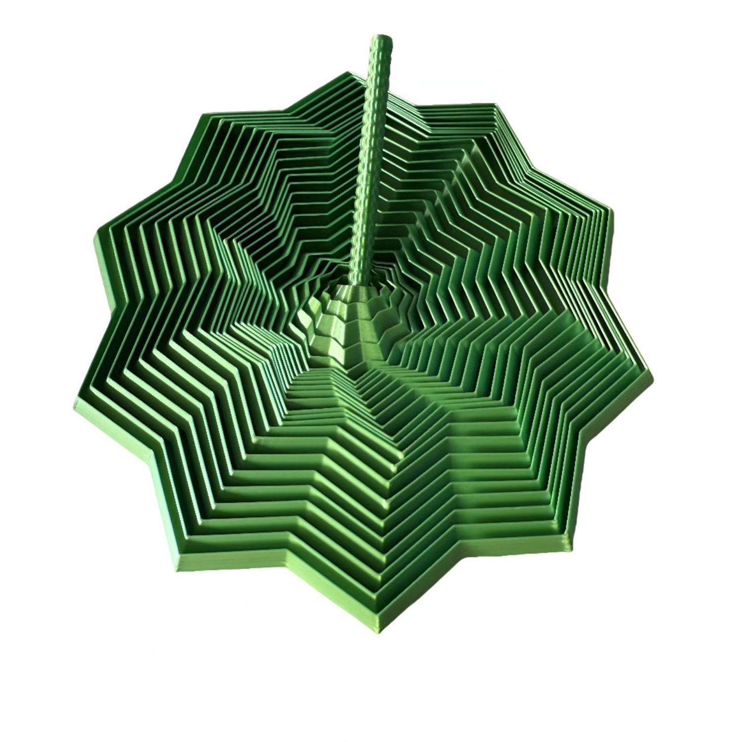 3D Geprinte Uitgebreide Sensorische Fidget Ster Fractals Fidget Zeshoek Spiraal Anti Stress Sensorische Hulpmiddelen voor Kantoor Stressverlichting Cadeaus