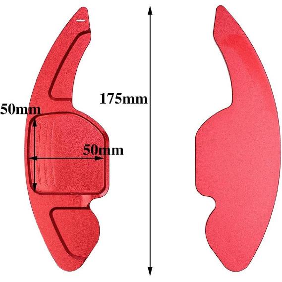 Car Shift Paddles, for Seat, for Ibiza 6F, for Arona, for Ateca, for Leon ST, for Alhambra Steering Wheel Paddle Shifter Extension Shift Paddle