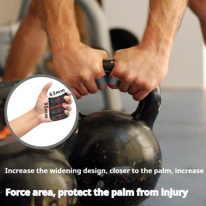 Silicone Hand Gripper Sports Gym Gloves Grip Strengthener Finger Exerciser Gloves for Dumbbell Lifting Bodybuilding