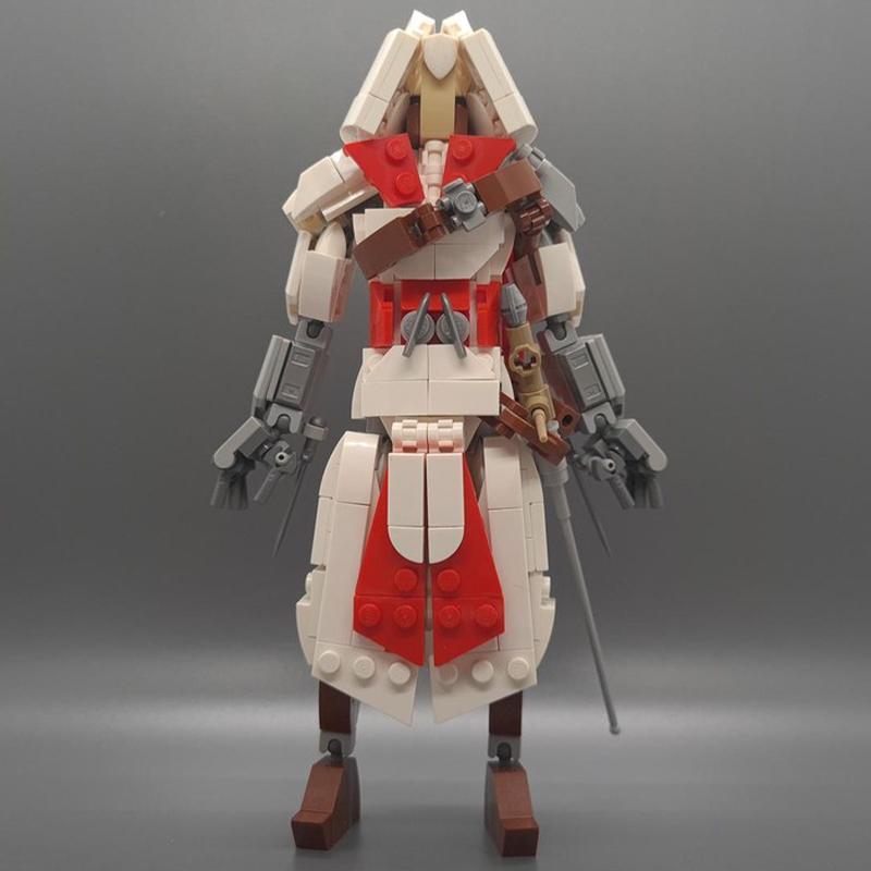 355pcs MOC Assassin S Creed Ezio Brotherhood Model Building Blocks Construction Christmas Gifts Toy Creative DIY Idea Assemble