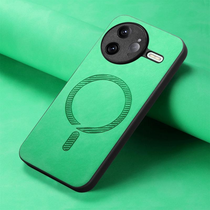 Für POCO F7 Ultra Fall für POCO F7 Pro Luxus Leder für Magsafe Magnetische Drahtlose Lade Abdeckung für POCO X7 pro F7ultra Shell