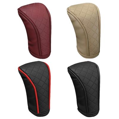 Comfortable Leather Gear Shifter Cover General Black Protector Car Interior Accessories Gear Shifts Knob Protections