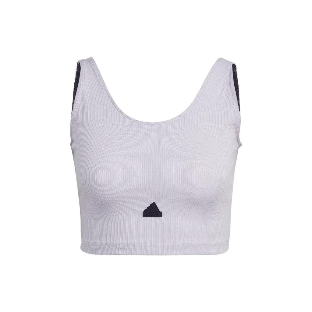 Adidas SS22 Solid Logo Slim Fit Sports Underwear Women Underwear Silver HN6931