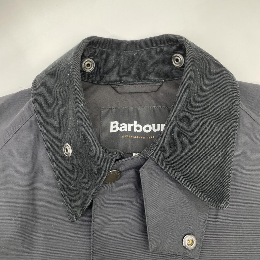 Barbour [Japan Exclusive] 241MCAG013 Black Nylon Bordeaux Short Blouson Jacket 36 blackUsed
