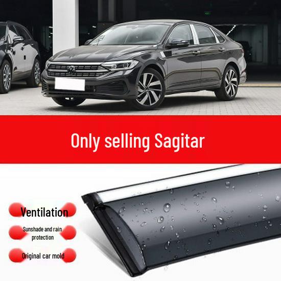 Volkswagen Sagitar Window Rain and Sun Visor Deflectors for 25 Models