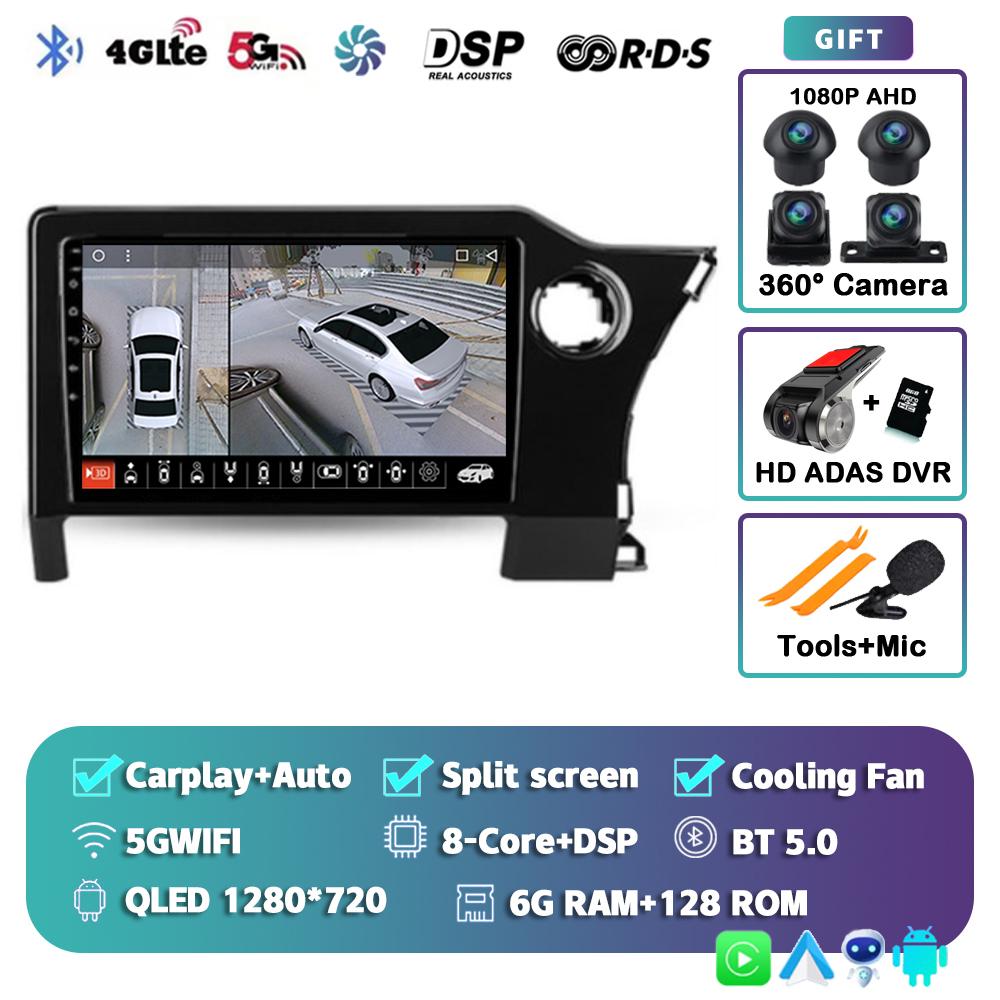 Android 14 Carplay Auto For Toyota Noah 4 R90 2022 2025 Car Radio Multimedia Video Player GPS Navigation Autoradio Stereo Audio